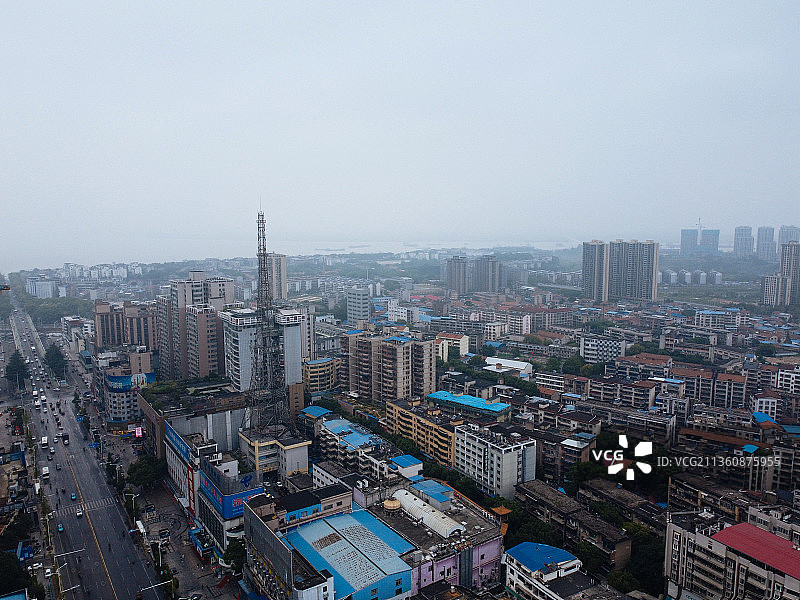 岳阳市 岳阳楼区 巴陵西路 得胜北路 康星百货 岳阳市中心医图片素材