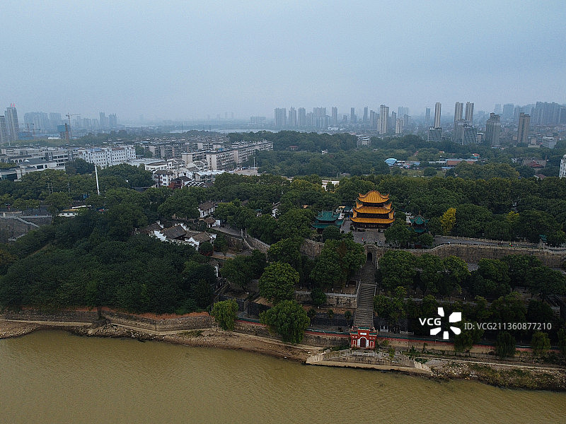 岳阳市 岳阳楼区 洞庭北路 岳阳楼 洞庭湖 巴陵广场 际华路图片素材