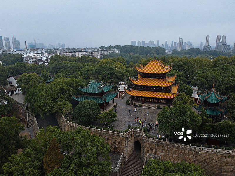 岳阳市 岳阳楼区 洞庭北路 岳阳楼 洞庭湖 巴陵广场 际华路图片素材