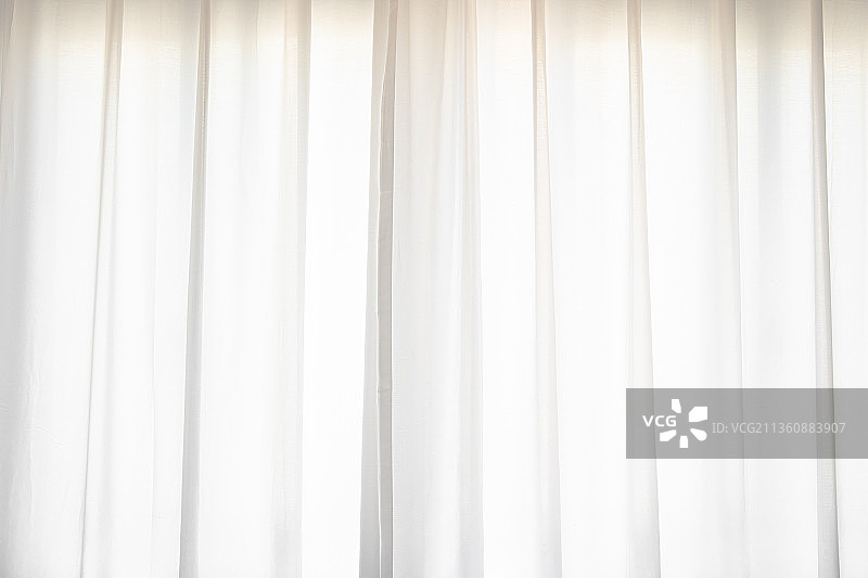 白纱窗帘图片素材