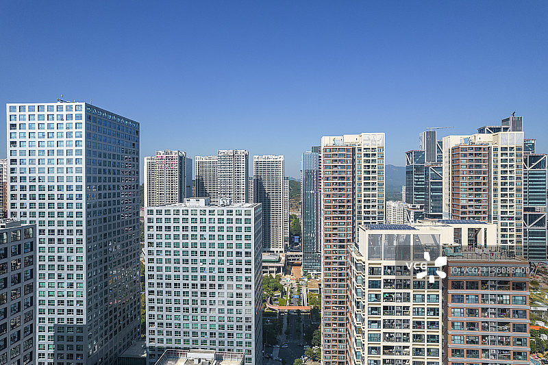 深圳留仙洞总部基地 万科云城 深圳南山区  万科云设计公社图片素材