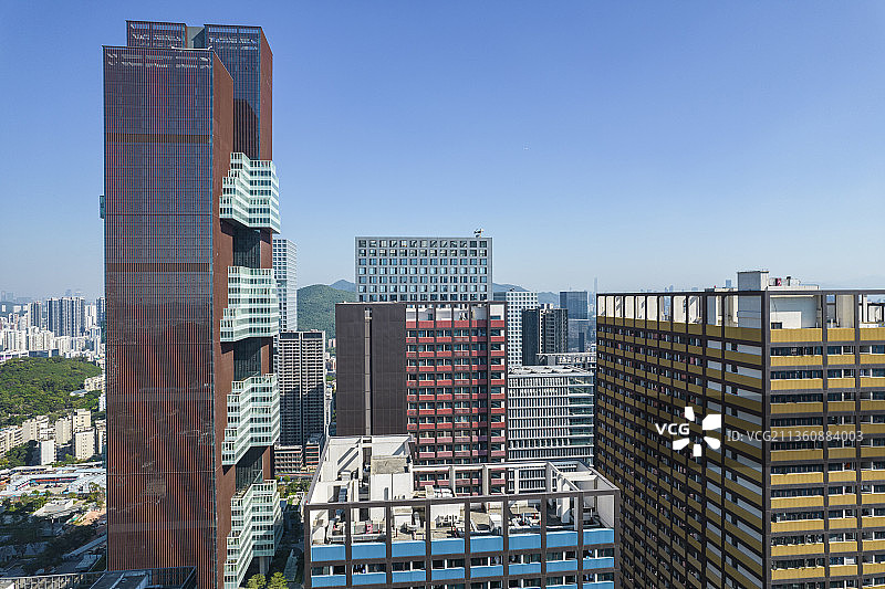 深圳留仙洞总部基地 万科云城 深圳南山区  万科云设计公社图片素材