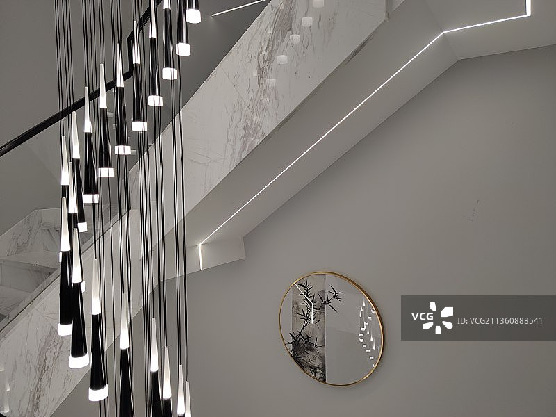 漂亮的家庭居室灯饰图片素材