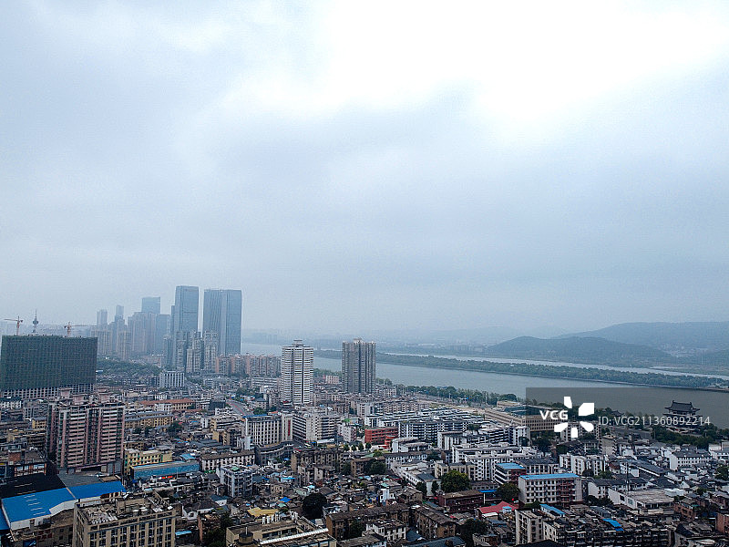 长沙市 芙蓉区 解放西路  五一大道 五一广场 黄兴中路 黄图片素材