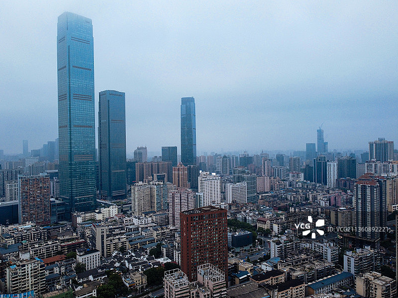 长沙市 芙蓉区 解放西路  五一大道 五一广场 黄兴中路 黄图片素材