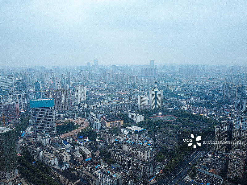 长沙市 天心区 灵官渡 湘江中路 天心公园 芙蓉中路图片素材