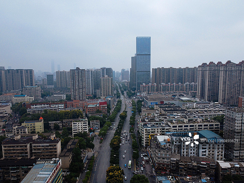 长沙市 雨花区 韶山中路 顺天国际金融中心 砂子塘路 雨花亭图片素材