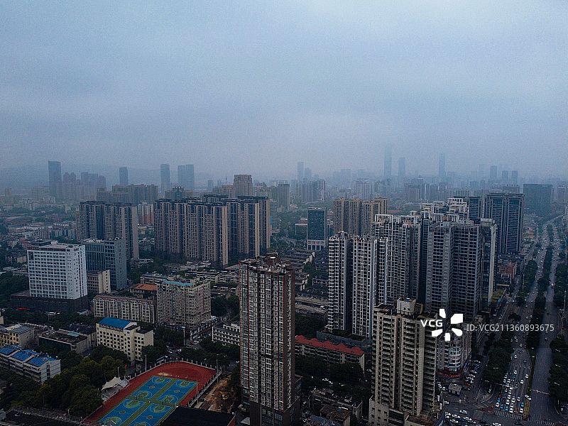 长沙市 雨花区 韶山中路 顺天国际金融中心 砂子塘路 雨花亭图片素材