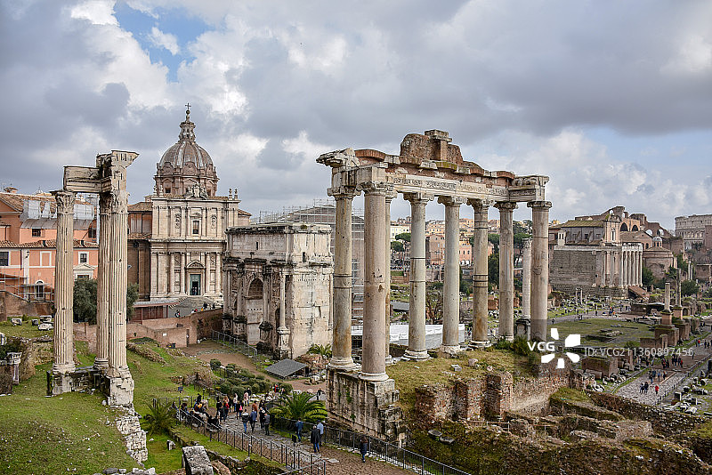 古罗马遗址图片素材
