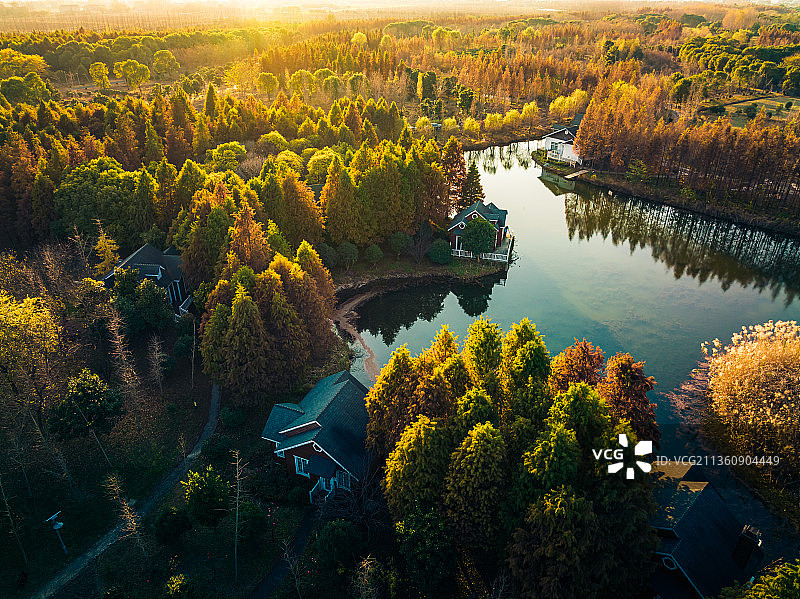 南通如皋长江金岛生态园图片素材