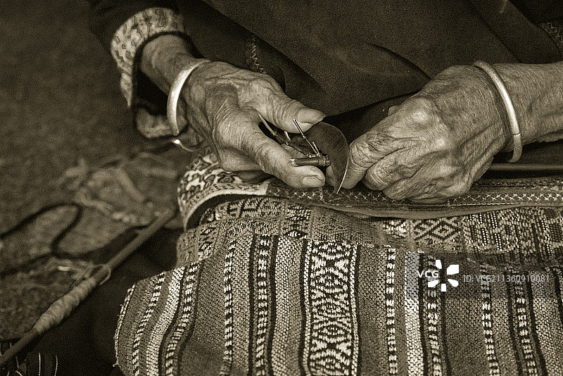 黎锦纺织图片素材