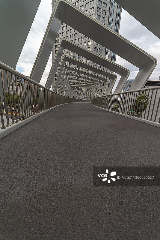 福建省厦门市同安区美峰天桥图片素材