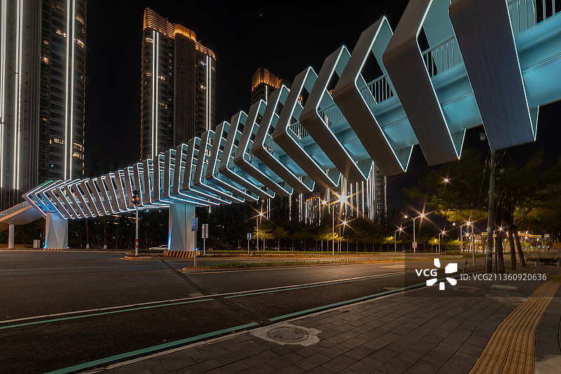 福建省厦门市同安区美峰天桥图片素材