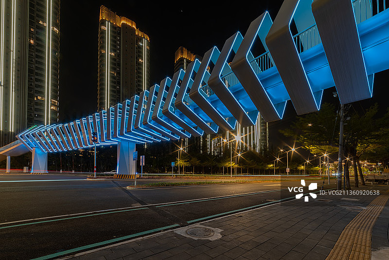 福建省厦门市同安区美峰天桥图片素材