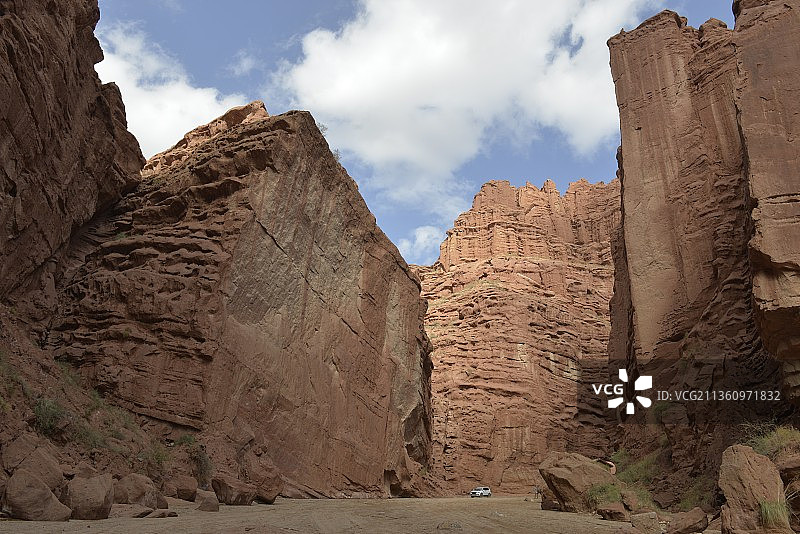温宿大峡谷图片素材