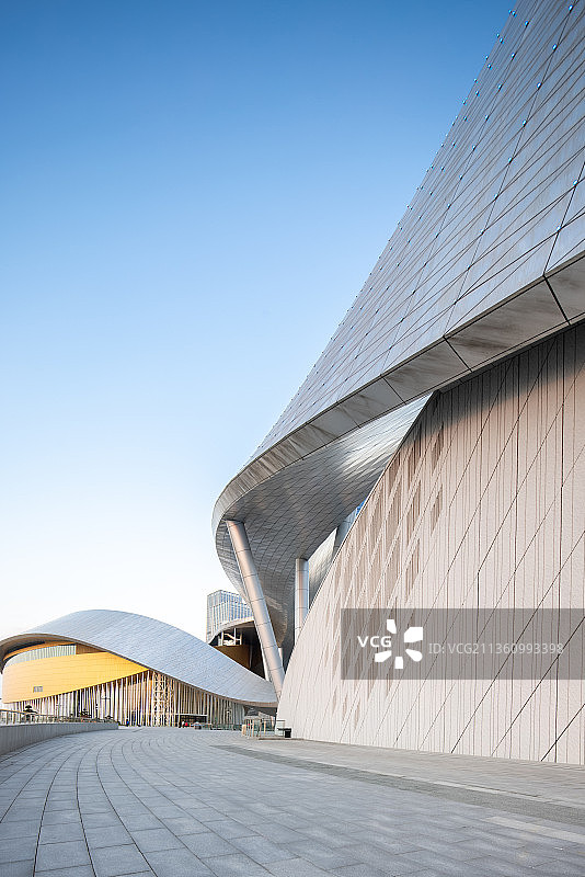 苏州湾大剧院风光图片素材