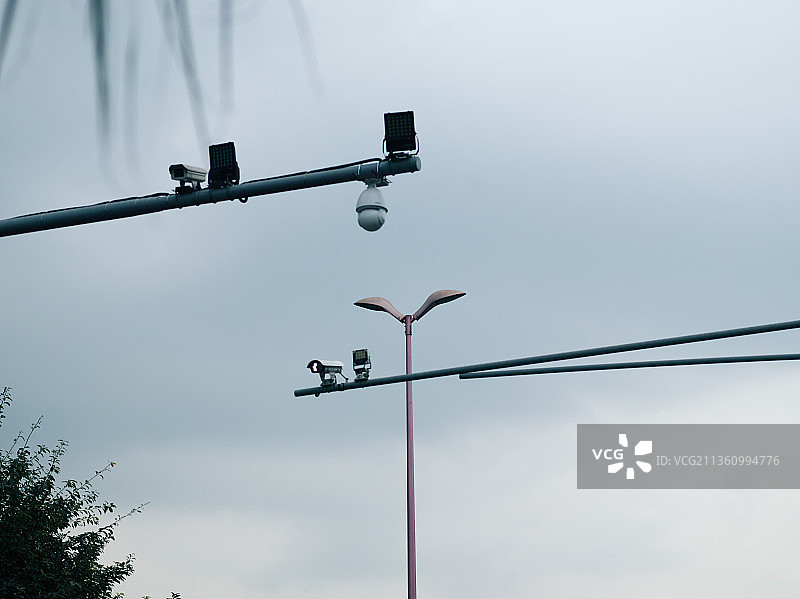 交通摄像头图片素材