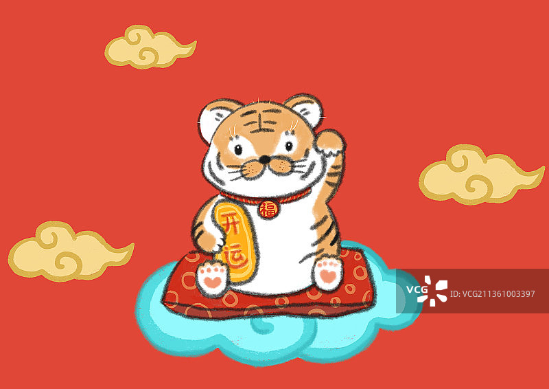 招财进宝横版图片素材