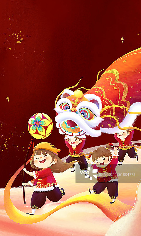 新年创意插画图片素材