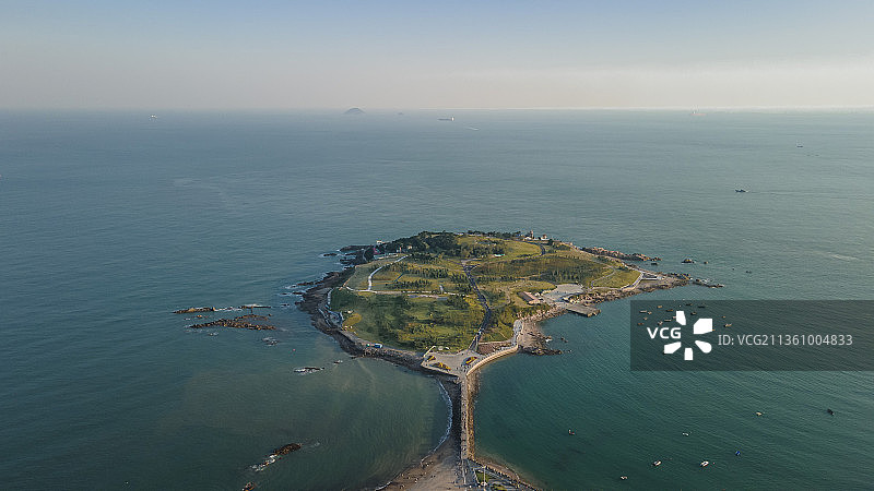 青岛小麦岛图片素材