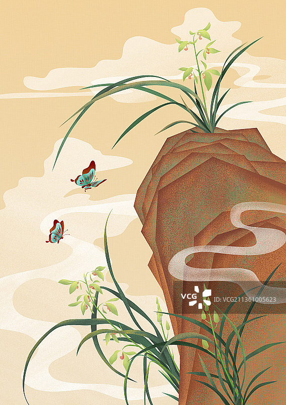 兰花图图片素材