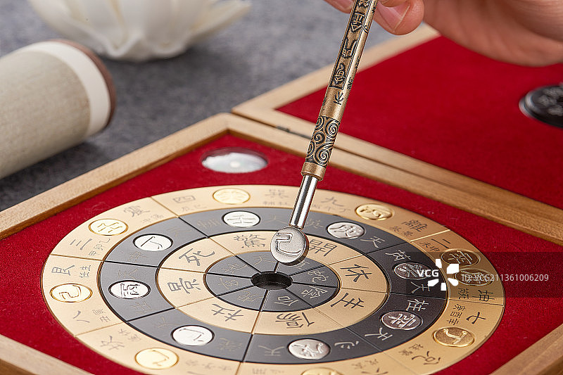 奇门遁甲罗盘图片素材