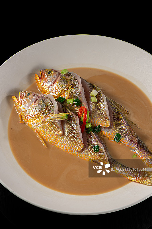 特色家烧黄鱼图片素材