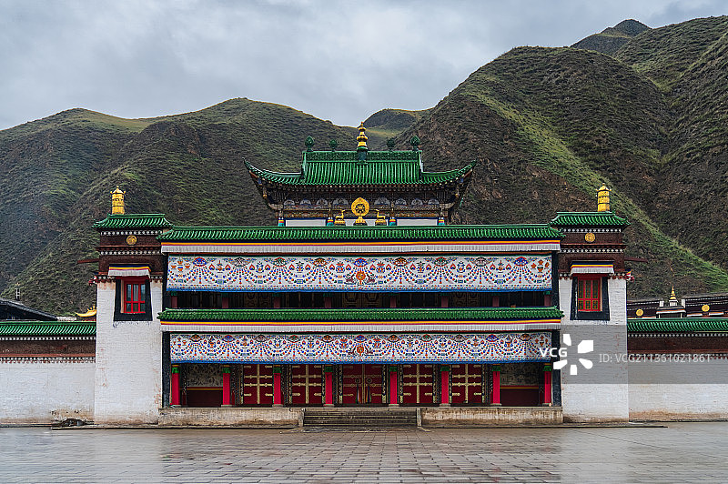 甘肃甘南夏河拉朴楞寺图片素材