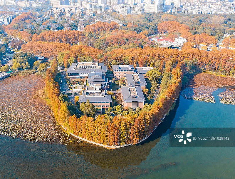 武汉东湖听涛风景区图片素材