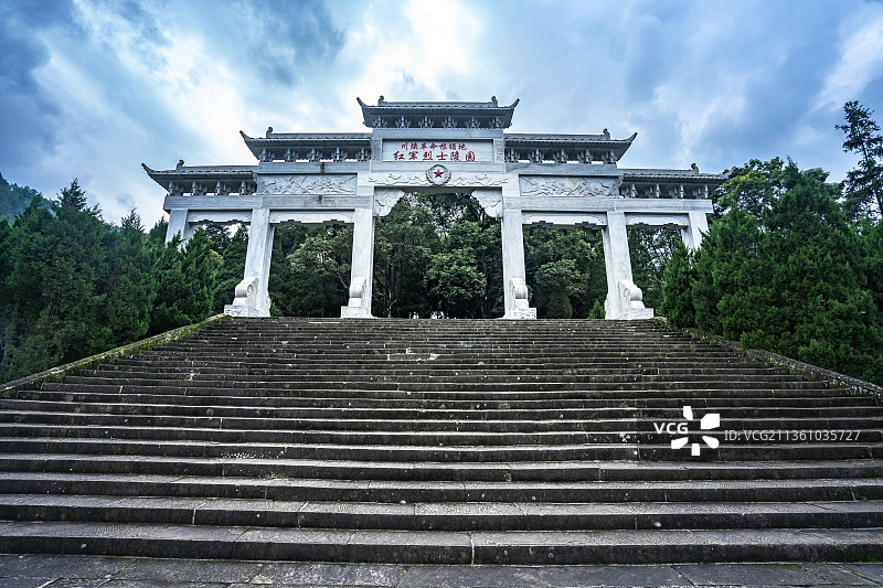 巴中市通江王坪旅游景区图片素材