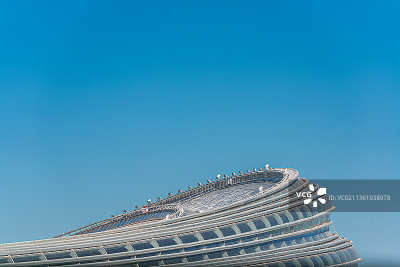 北京冬奥会速滑馆局部图片素材