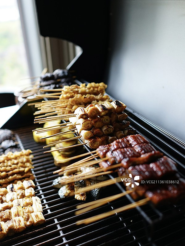 烧烤烹饪串串图片素材