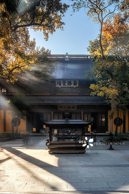 杭州西湖秋色图片素材