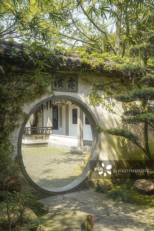 鼋头渚江南兰苑图片素材