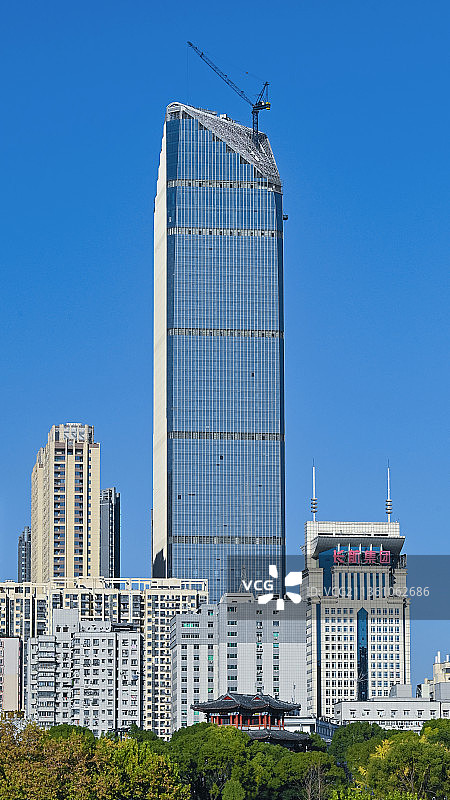 龙王庙周边的高层建筑图片素材