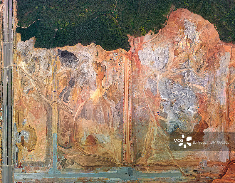 土地开发 乡村振兴图片素材