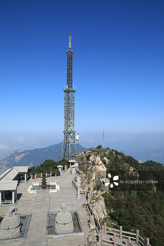 山东蒙山龟蒙景区，沂蒙山旅游图片素材