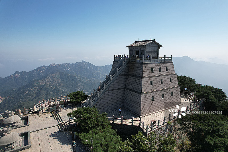 山东蒙山龟蒙景区，沂蒙山旅游图片素材