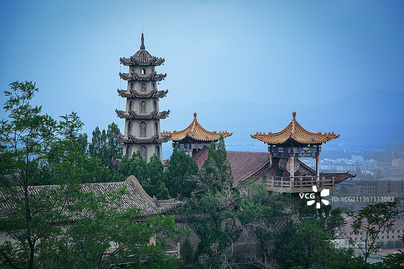 定西文峰塔图片素材