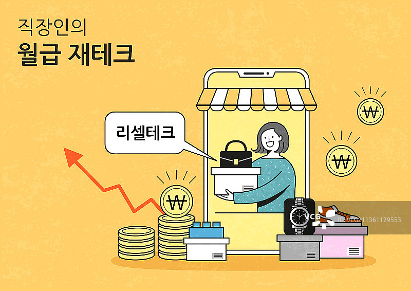 上班族，金融，资产管理，MZ一代，转售，限量版，投资图片素材