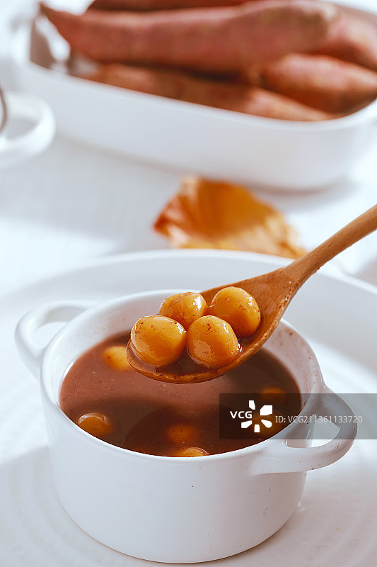 红薯圆子图片素材