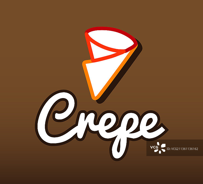 可丽饼Logo设计图片素材