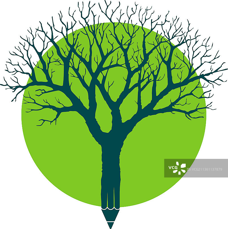 树木学习概念图片素材