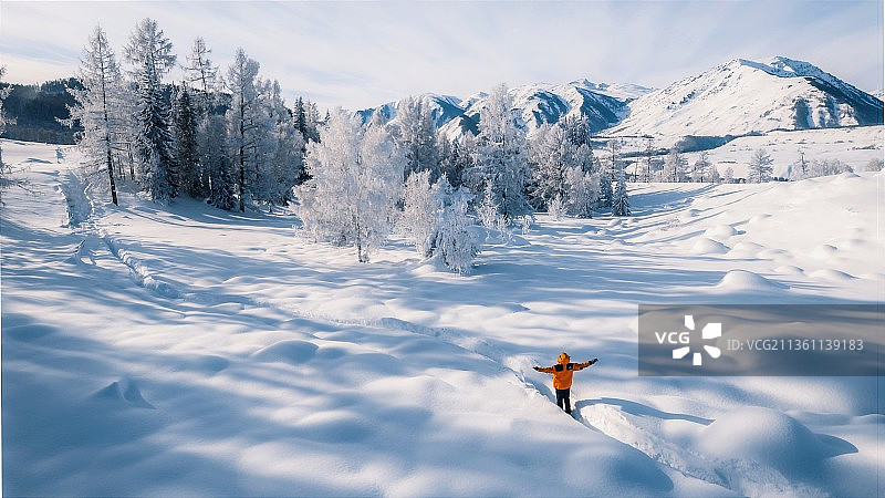 雪之乡图片素材