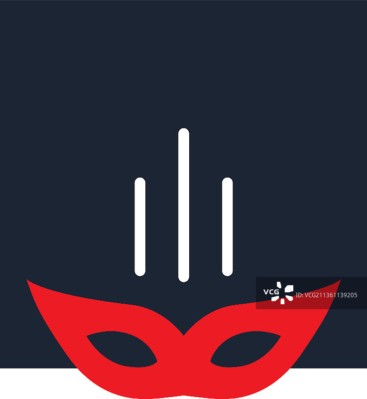 揭开面具概念设计图片素材