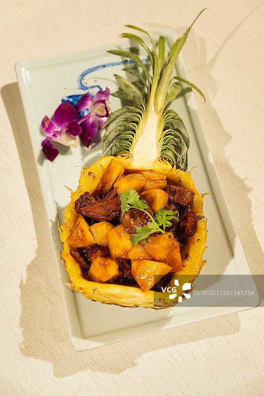 菠萝咕咾肉图片素材