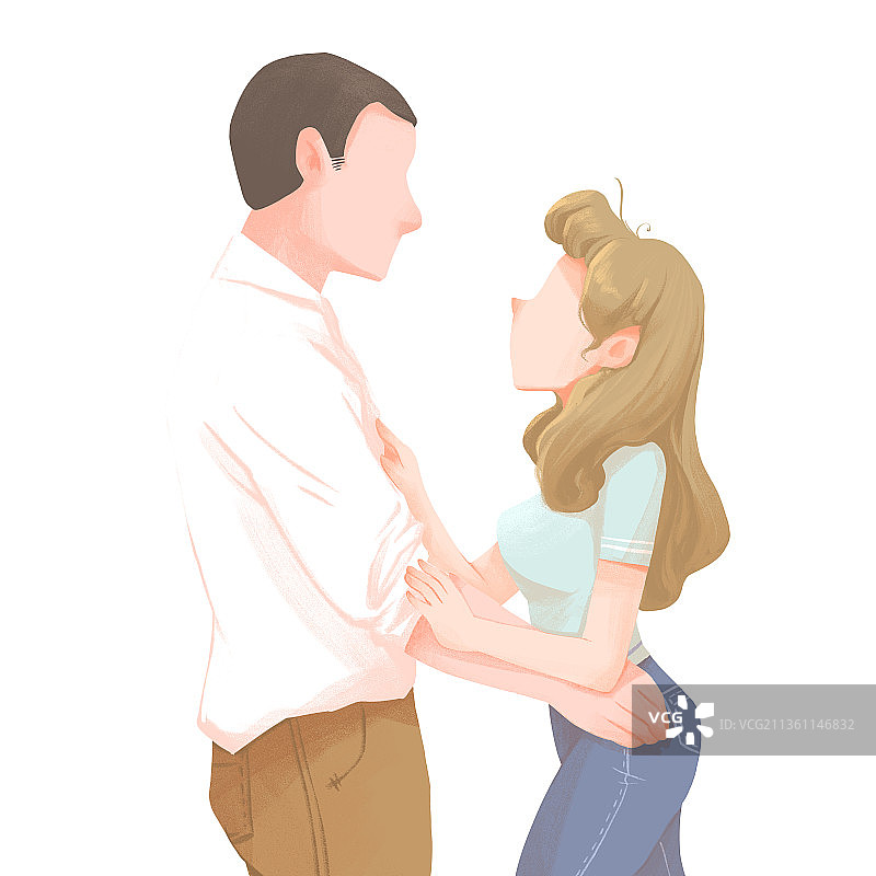 情侣之间图片素材