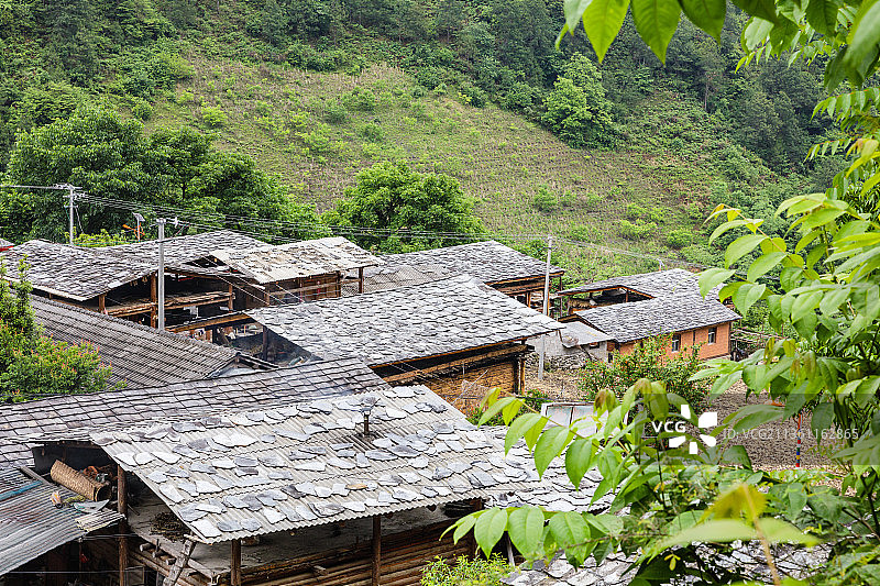 云南怒江州贡山县丙中洛镇秋那桶村图片素材