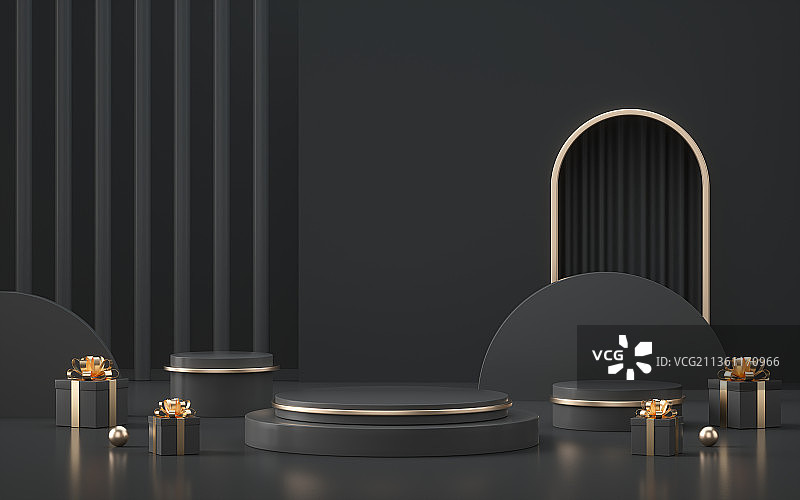 产品展台三维图形场景背景图片素材