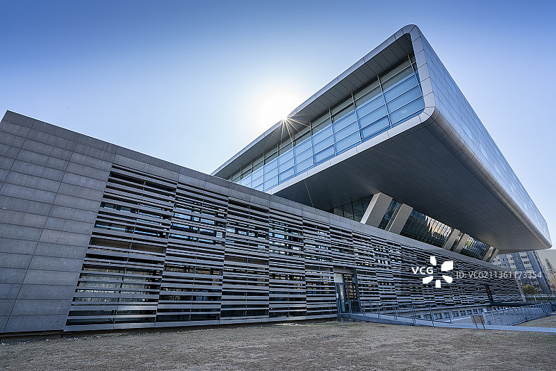 北京国家图书馆外景图片素材